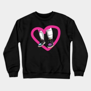 Sneaker girl Crewneck Sweatshirt